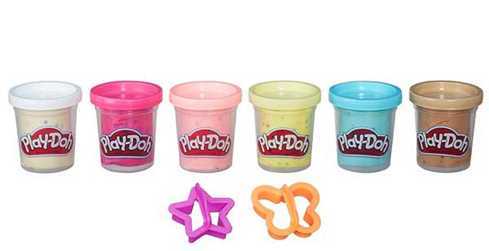Bột nặn 6 màu hạt cốm Play-Doh B3423