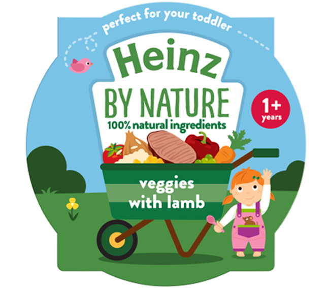 Rau củ, thịt cừu nghiền Heinz 230g (12M+)