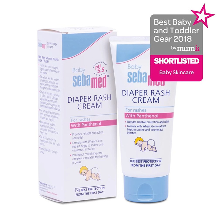 Kem ngăn ngừa hăm tã cho bé Sebamed pH5.5 50ml