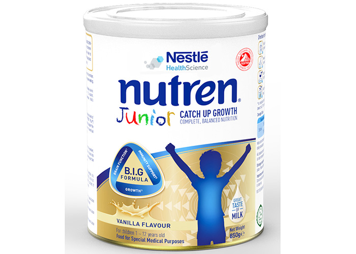 Sữa Nutren Junior 850g (1-12 tuổi)