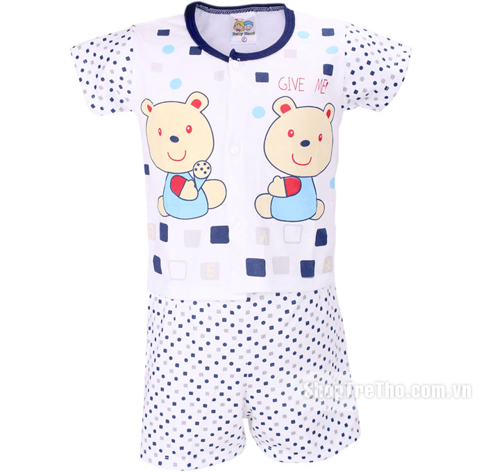 Bộ quần áo cộc Thái Lan baby 70W76