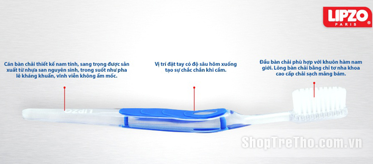 Bàn chải đánh răng Lipzo Man Pro