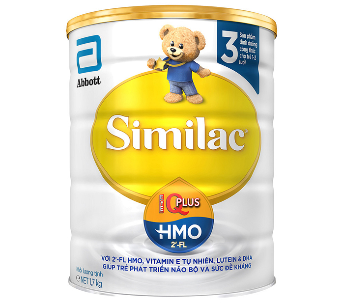 Sữa bột Similac IQ HMO số 3 - 1.7kg (1-2 tuổi)