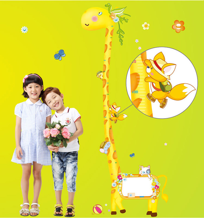 Tranh dán tường hươu cao cổ M02