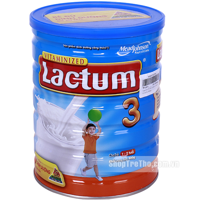 sua vitaminze lactum so 3 danh cho tre tu 1-2 tuoi (900g)