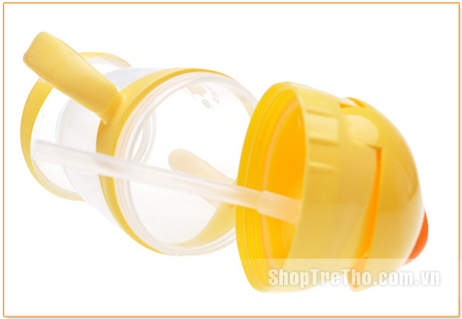 Bình tập uống Piyo Piyo 830380 có tay cầm BPA free