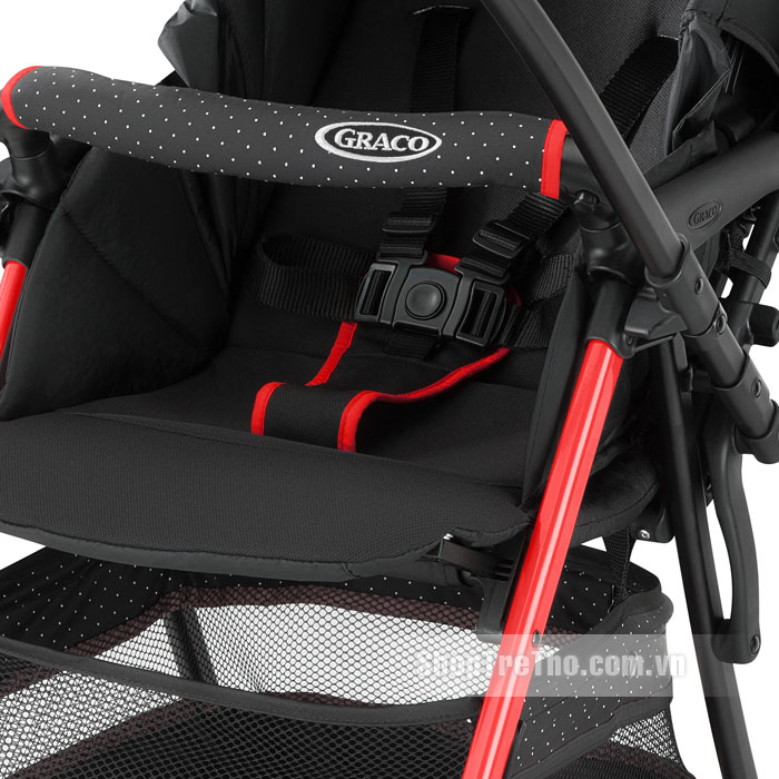 Xe đẩy 2 chiều Citilite Graco màu đỏ đen