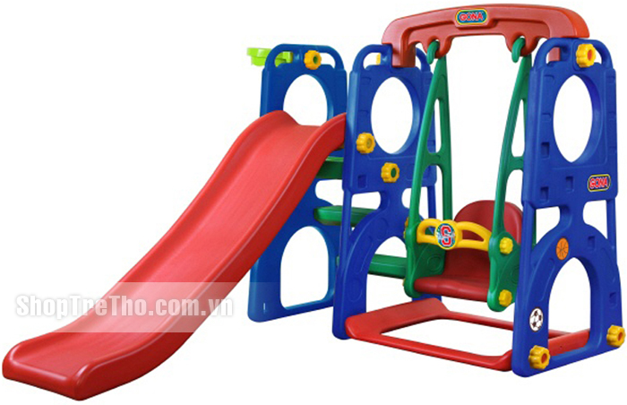 Bộ đồ chơi cầu tuột kèm xích đu Jumbo VBC-GO-020