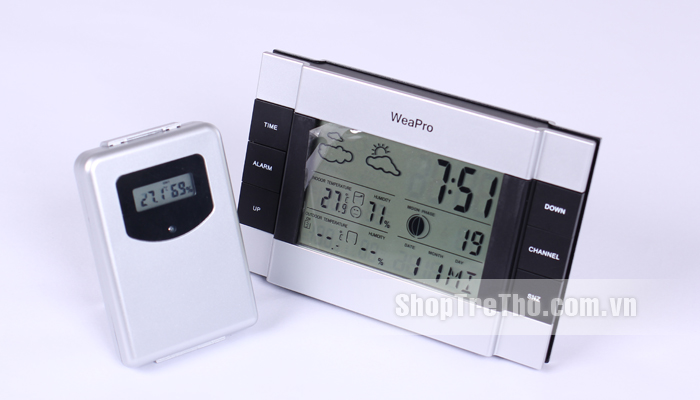 Nhiệt ẩm kế không dây Wea Pro WP-002