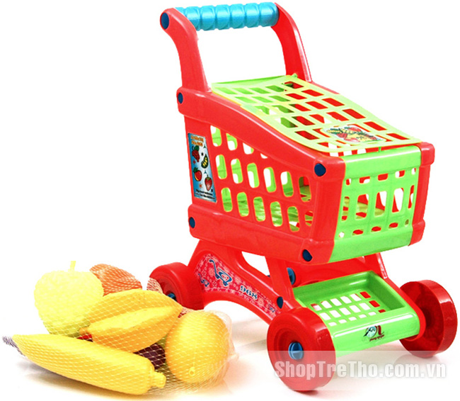 Đồ chơi xe đẩy siêu thị đại trái cây HT7653TC