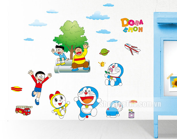 Tranh dan tuong Doremone M045