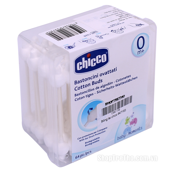 Bông tai Chicco an toàn cho bé
