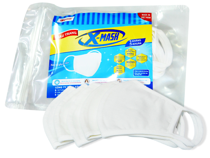 Khẩu trang kháng khuẩn X-Mask 2 lớp (5pcs)