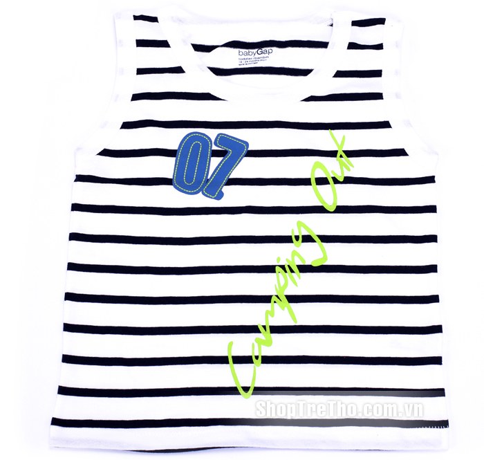 Áo ba lỗ kẻ sọc Baby Gap cho bé