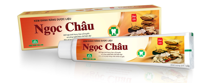 Kem đánh răng dược liệu Ngọc Châu (100g) 