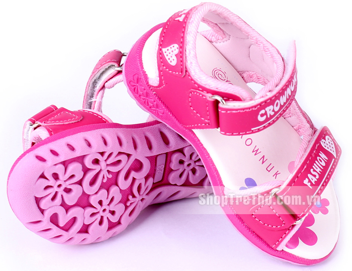 Dép sandal cao cấp Crown cho bé gái GD-324