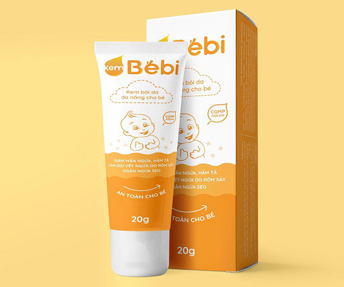 Kem boi da da nang BeBi cho be 20g