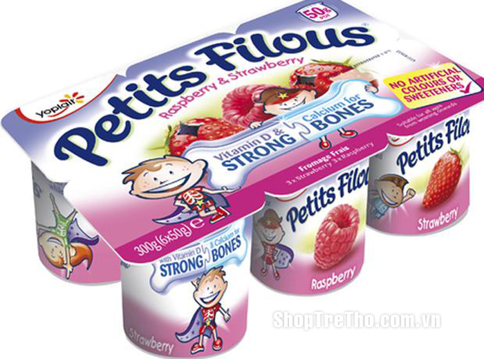 Sữa chua pho mai hoa quả Petit Filous