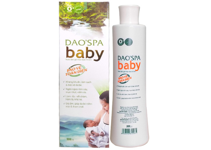 Nuoc tam thao duoc cho be Daospa Baby