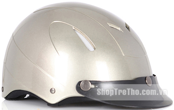 Mũ bảo hiểm Protec Disco màu bạc size L