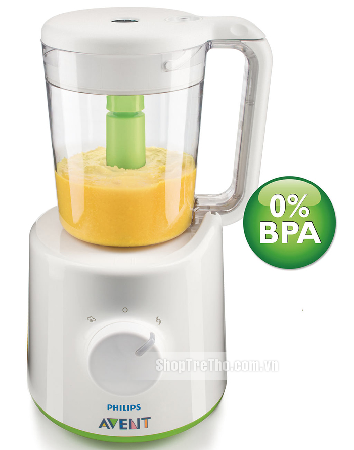 Máy hấp và xay thức ăn cho trẻ Philips Avent SCF870