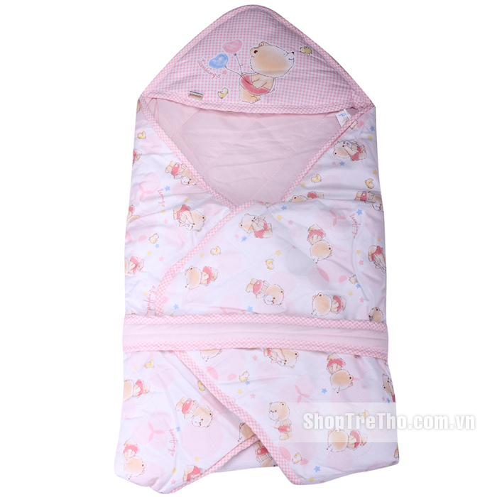 Khăn ủ cho bé LF8028 trần bông