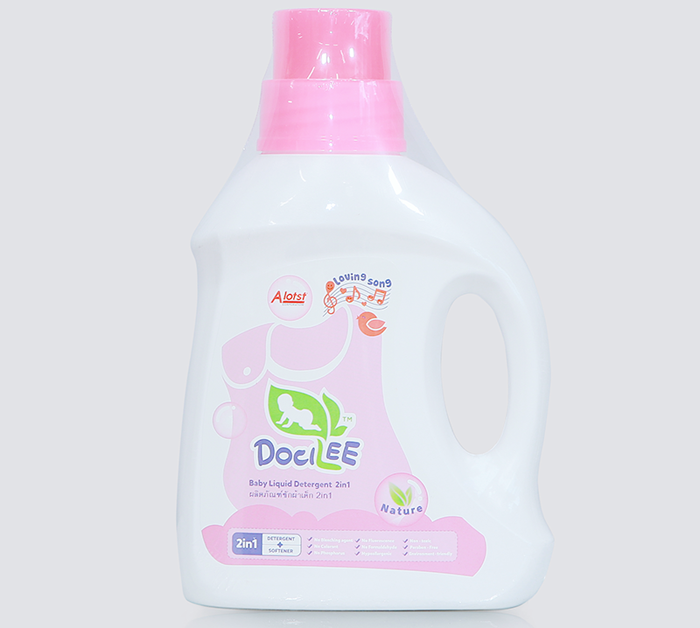 Nước giặt xả 2in1 Docilee hồng (1 lít) 