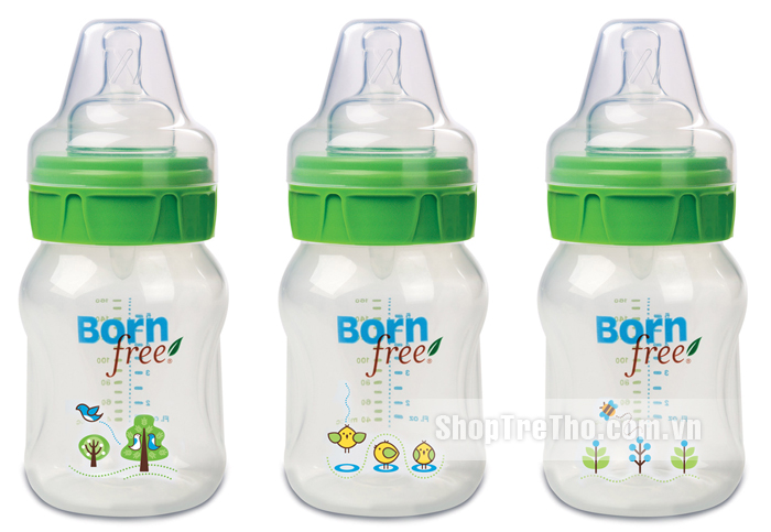 Bộ 3 bình Born Free PP 160ml 