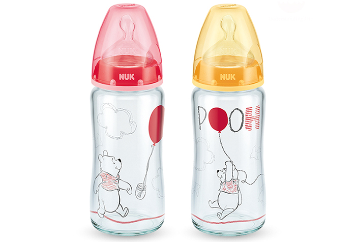 Binh sua thuy tinh NUK Premium Choice+ Disney S1 - M NU34426