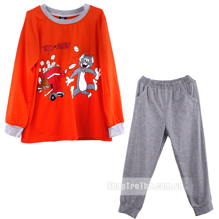 Bộ quần áo cotton Tom Jerry TE0805 (1- 8T)