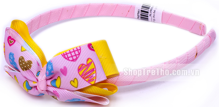 Bờm tóc handmade cho bé gái nhiều màu