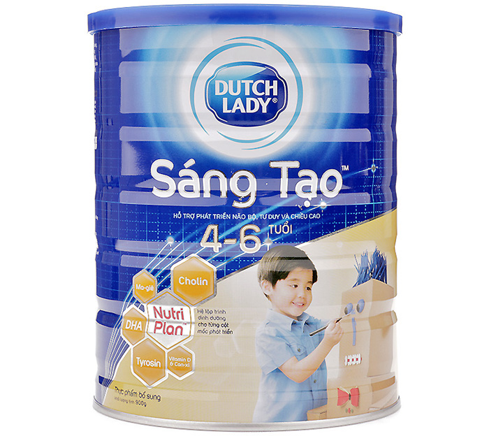 Sữa Dutch Lady Sáng Tạo 900g