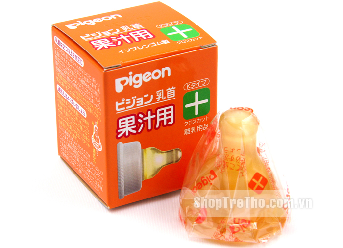 Núm ty cao su Pigeon size L cho bé