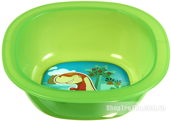 Bát vuông hình con vật Munchkin 1pk Toodler Bowl Deco