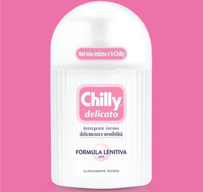 Dung dich ve sinh phu nu Chilly  gel huong lo hoi diu em 200ml