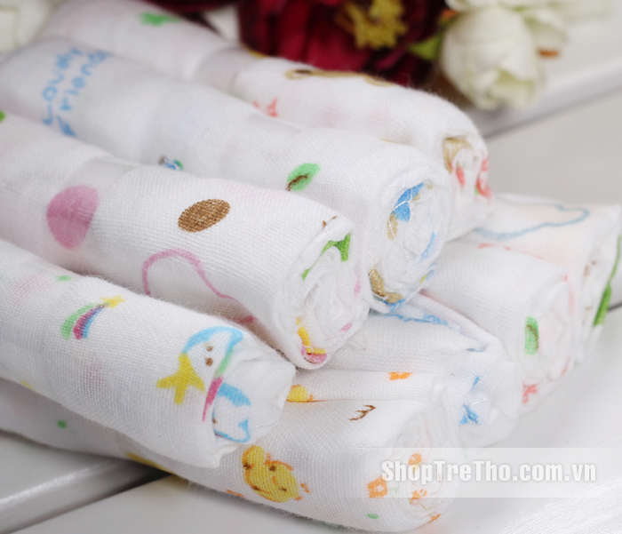 Khăn sữa cho bé Nhật xuất khẩu L1