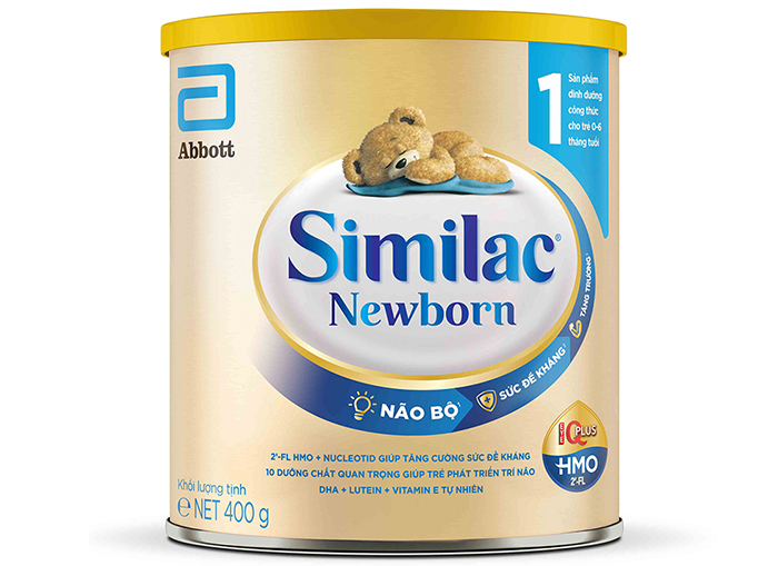 Sữa Similac Newborn IQ plus HMO số 1 (400g)