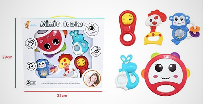 Đồ chơi xúc xắc 5 chiếc Toys House 776-B7 (hộp)