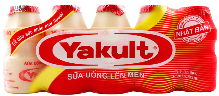 Sữa chua uống Yakult (1 vỉ gồm 5 chai)