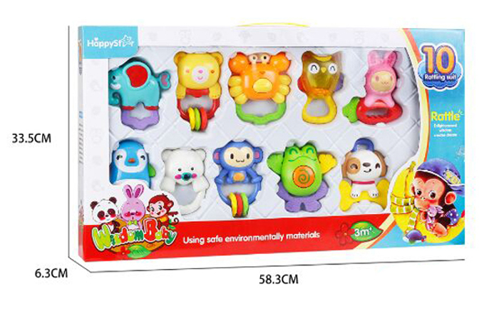 Hộp xúc xắc cho bé 8559 (10pcs)