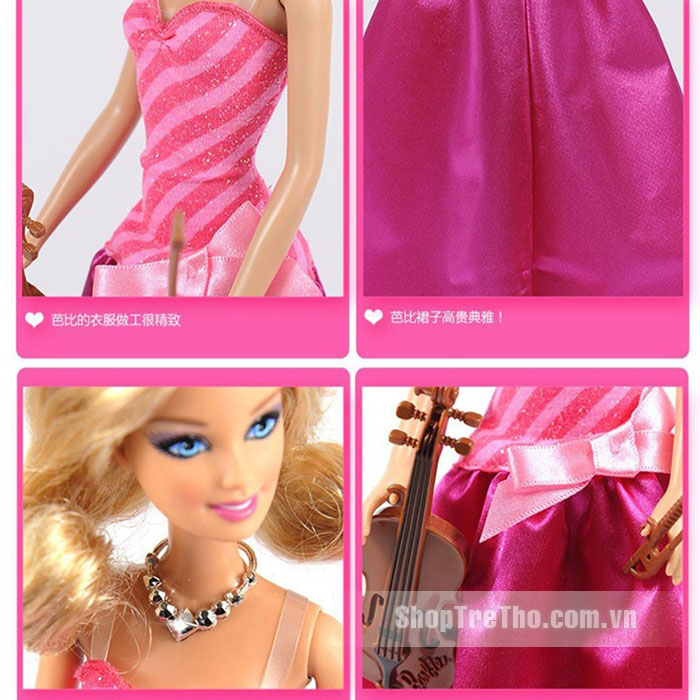 Nghệ sĩ Violin Barbie BCF78