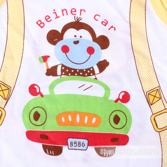 Bộ quần áo kẻ cho bé Beiner 2290