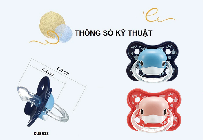 Ty ngam Kuku KU5518 (0 - 6 thang tuoi)