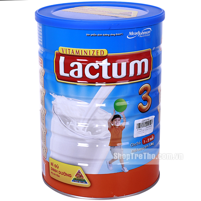 sua vitaminze lactum so 3 danh cho tre tu 1-2 tuoi (1800g)