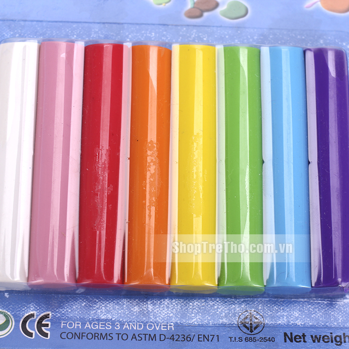 Đất nặn 8 màu 100gr - T108B