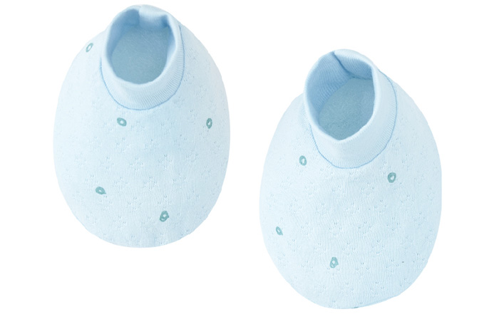 Bao chân có cổ Lullaby NH611P (xanh in BT)