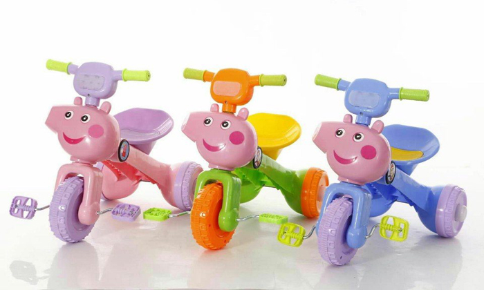Xe 3 bánh Peppa Pig (nhiều màu)