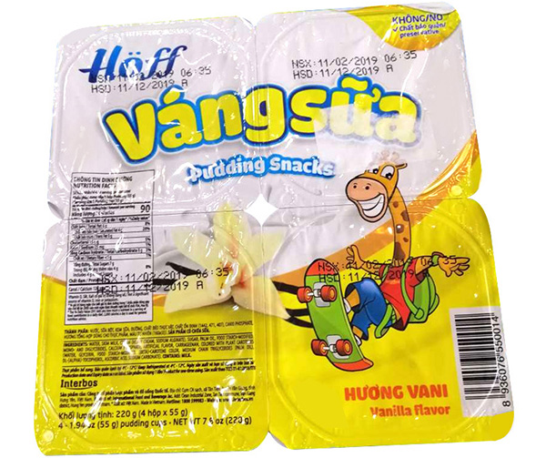 Váng sữa Hoff hạt dẻ (hộp)