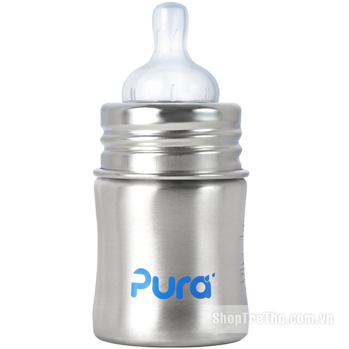 Bình sữa cao cấp cho bé Inox Pura