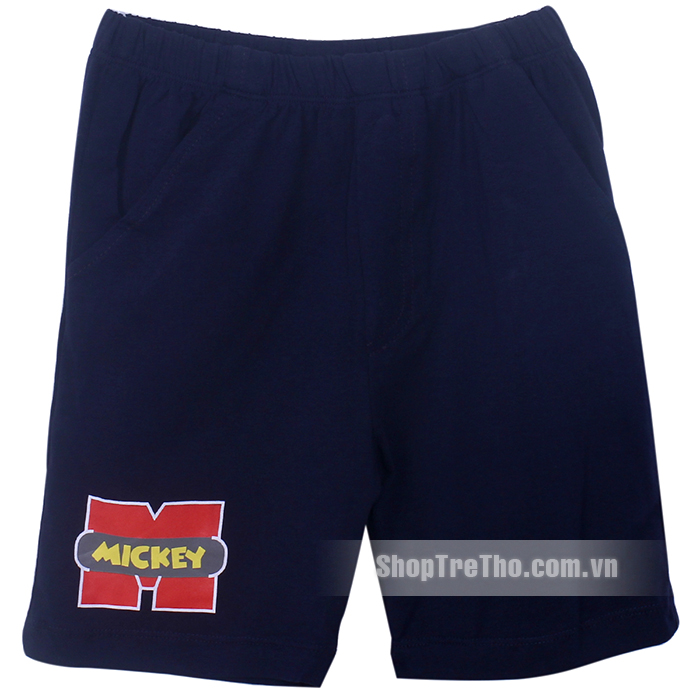 bo coc tay be trai Mickey Goofy xanh Rio0609 (2 – 8 tuoi)